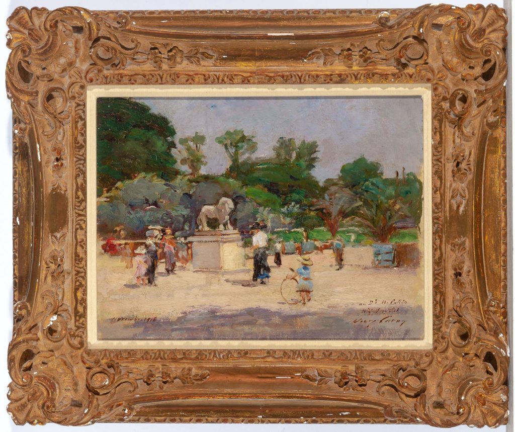 Henry Caron - Square et lion