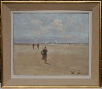Pêcheurs de crevettes à Berck