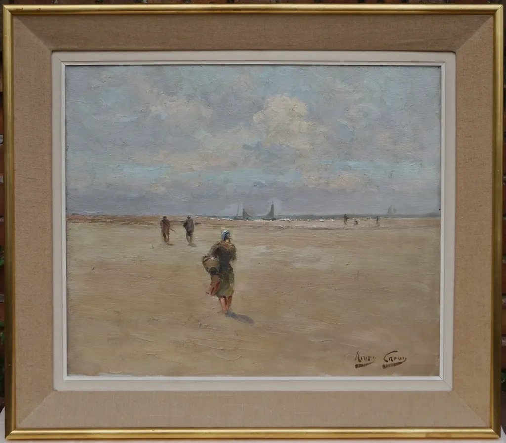 Pêcheurs de crevettes à Berck